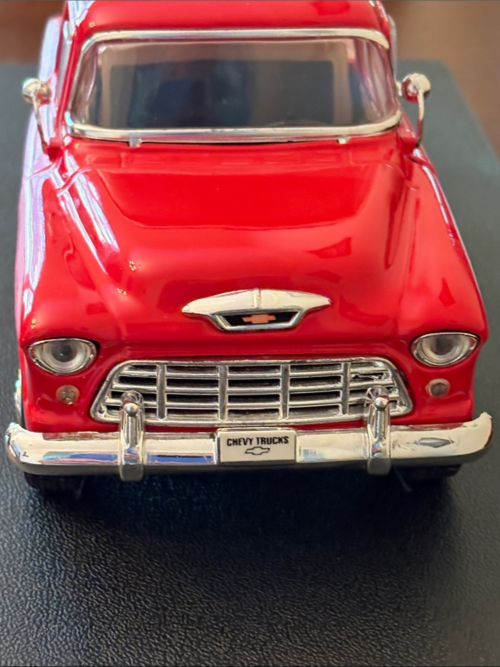 Classic 55 chevy die cast, with case